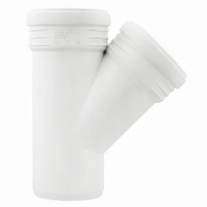 Тройник бесшумный ASG S Line Ø 110×110/45° мм